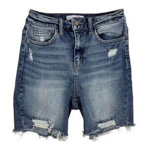 Vervet Denim Women's High Waist Jeans Shorts  Size XS  V2176